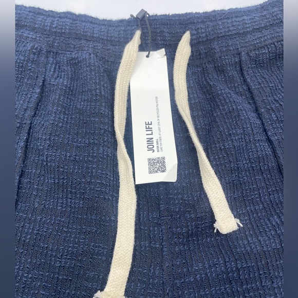 NWT ZARA Mens drawstring blue soft shorts size XL - Picture 6 of 12